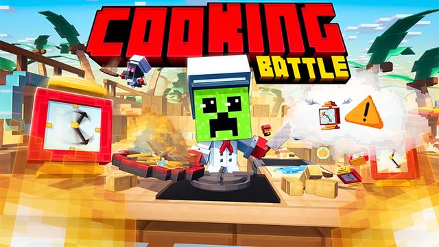 Thumbnail of the Minecraft Bedrock Marketplace product Cooking Battle created by Ninja Block.