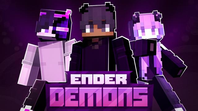 Thumbnail of the Minecraft Bedrock Marketplace product Ender Demons created by Ninja Block.