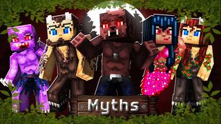 Thumbnail of the Minecraft Bedrock Marketplace product Myths HD created by Ninja Block.
