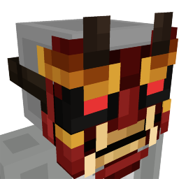 Thumbnail of the Minecraft Bedrock Marketplace product Oni Mask created by Ninja Block.