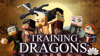 Thumbnail of the Minecraft Bedrock Marketplace product Training Dragons HD created by Ninja Block.