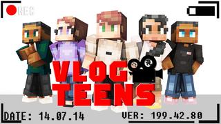 Thumbnail of the Minecraft Bedrock Marketplace product Vlog Teens created by Ninja Block.