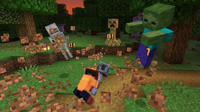 Screenshot of the Minecraft Bedrock Marketplace product Advanced Combat created by Ninja Squirrel Gaming.