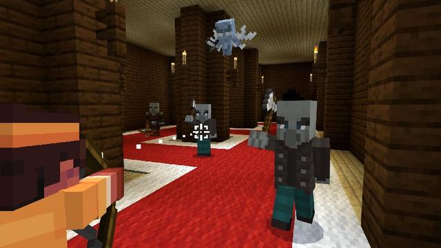Screenshot of the Minecraft Bedrock Marketplace product Advanced Combat created by Ninja Squirrel Gaming.