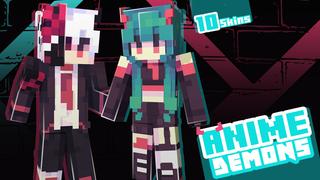 Thumbnail of the Minecraft Bedrock Marketplace product Anime Demons Skin Pack created by Ninja Squirrel Gaming.