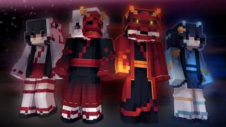 Thumbnail of the Minecraft Bedrock Marketplace product Anime Kimonos created by Ninja Squirrel Gaming.