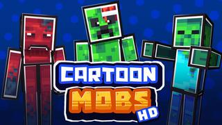 Thumbnail of the Minecraft Bedrock Marketplace product Cartoon Mobs created by Ninja Squirrel Gaming.