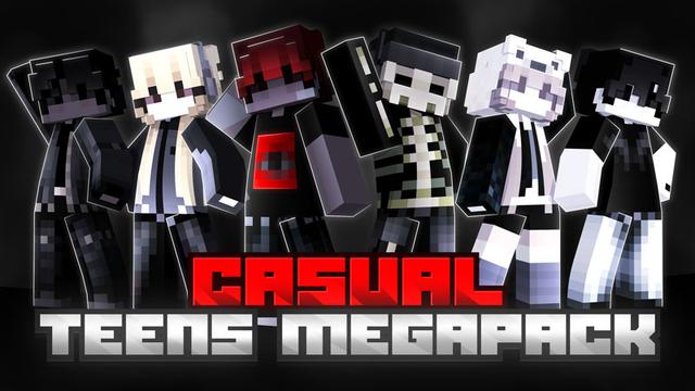 Thumbnail of the Minecraft Bedrock Marketplace product Casual Teens Megapack created by Ninja Squirrel Gaming.