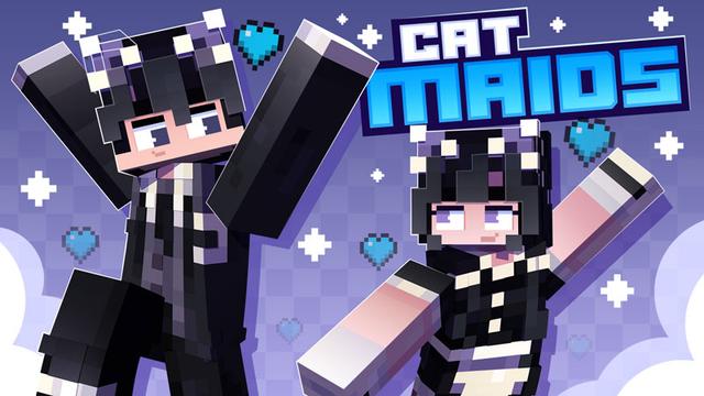 Thumbnail of the Minecraft Bedrock Marketplace product Cat Maids created by Ninja Squirrel Gaming.