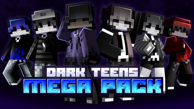 Thumbnail of the Minecraft Bedrock Marketplace product Dark Teens Megapack created by Ninja Squirrel Gaming.