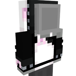 Thumbnail of the Minecraft Bedrock Marketplace product Emo Bunny Hoodie created by Ninja Squirrel Gaming.