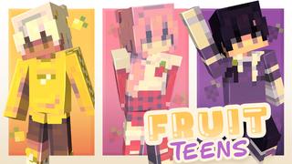 Thumbnail of the Minecraft Bedrock Marketplace product Fruit Teens created by Ninja Squirrel Gaming.