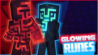 Thumbnail of the Minecraft Bedrock Marketplace product Glowing Runes created by Ninja Squirrel Gaming.