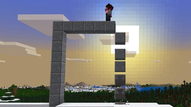 Screenshot of the Minecraft Bedrock Marketplace product Immersive Physics created by Ninja Squirrel Gaming.