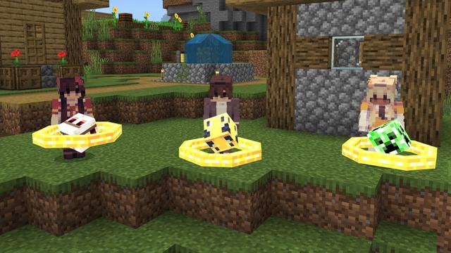 Screenshot of the Minecraft Bedrock Marketplace product MORPH + Hide and Seek created by Ninja Squirrel Gaming.
