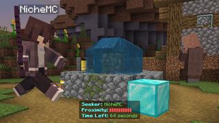 Screenshot of the Minecraft Bedrock Marketplace product MORPH + Hide and Seek created by Ninja Squirrel Gaming.