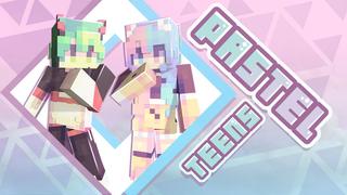 Thumbnail of the Minecraft Bedrock Marketplace product Pastel Teens Skin Pack created by Ninja Squirrel Gaming.