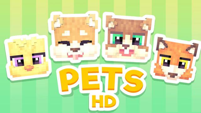 Thumbnail of the Minecraft Bedrock Marketplace product Pets HD Skin Pack created by Ninja Squirrel Gaming.