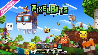 Thumbnail of the Minecraft Bedrock Marketplace product Pixel Bits created by Ninja Squirrel Gaming.