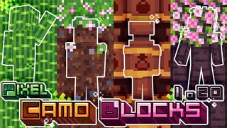 Thumbnail of the Minecraft Bedrock Marketplace product Pixel Camo Blocks created by Ninja Squirrel Gaming.