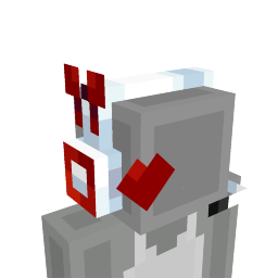 Thumbnail of the Minecraft Bedrock Marketplace product Red Bow Headphones created by Ninja Squirrel Gaming.