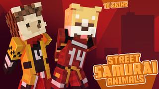 Thumbnail of the Minecraft Bedrock Marketplace product Street Samurai Animals created by Ninja Squirrel Gaming.