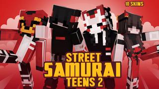 Thumbnail of the Minecraft Bedrock Marketplace product Street Samurai Teens 2 created by Ninja Squirrel Gaming.