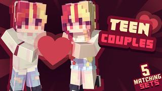 Thumbnail of the Minecraft Bedrock Marketplace product Teen Couples Skin Pack created by Ninja Squirrel Gaming.