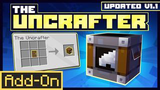 Thumbnail of the Minecraft Bedrock Marketplace product The Uncrafter created by Ninja Squirrel Gaming.