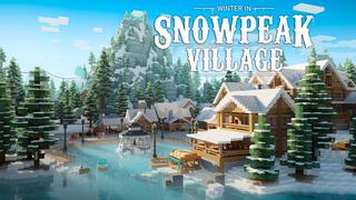 Thumbnail of the Minecraft Bedrock Marketplace product Winter in Snowpeak Village created by Ninja Squirrel Gaming.