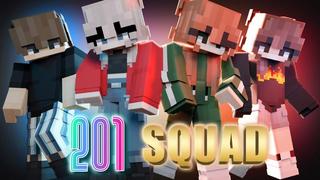 Thumbnail of the Minecraft Bedrock Marketplace product 201 Squad created by Nitric Concepts.