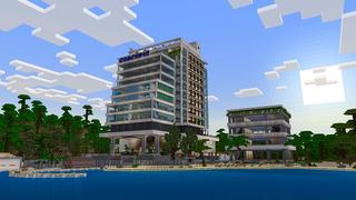 Screenshot of the Minecraft Bedrock Marketplace product 5 Star Hotel: Roleplay created by Nitric Concepts.