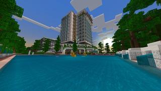 Screenshot of the Minecraft Bedrock Marketplace product 5 Star Hotel: Roleplay created by Nitric Concepts.