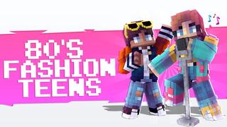 Thumbnail of the Minecraft Bedrock Marketplace product 80s Fashion Teens created by Nitric Concepts.