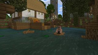 Screenshot of the Minecraft Bedrock Marketplace product Advanced Village created by Nitric Concepts.