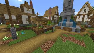 Screenshot of the Minecraft Bedrock Marketplace product Advanced Village created by Nitric Concepts.