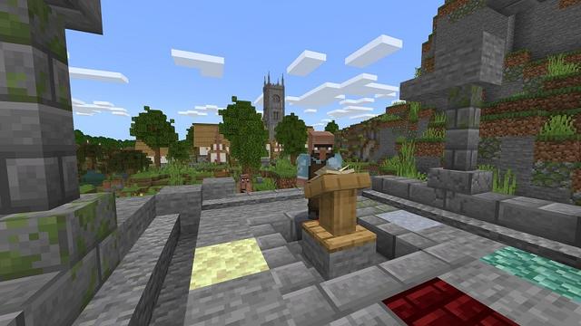 Screenshot of the Minecraft Bedrock Marketplace product Advanced Village created by Nitric Concepts.