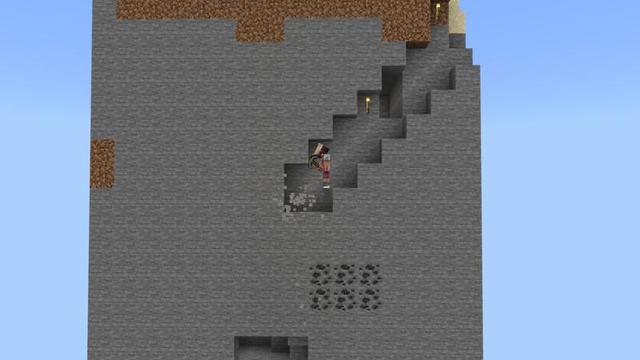 Screenshot of the Minecraft Bedrock Marketplace product Amplified One Chunk created by Nitric Concepts.