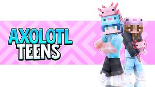 Thumbnail of the Minecraft Bedrock Marketplace product Axolotl Teens created by Nitric Concepts.