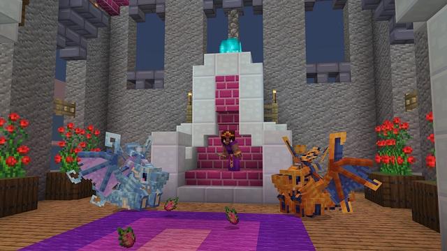 Screenshot of the Minecraft Bedrock Marketplace product Baby Dragon created by Nitric Concepts.