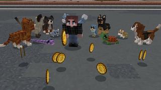 Screenshot of the Minecraft Bedrock Marketplace product Baby Pets created by Nitric Concepts.