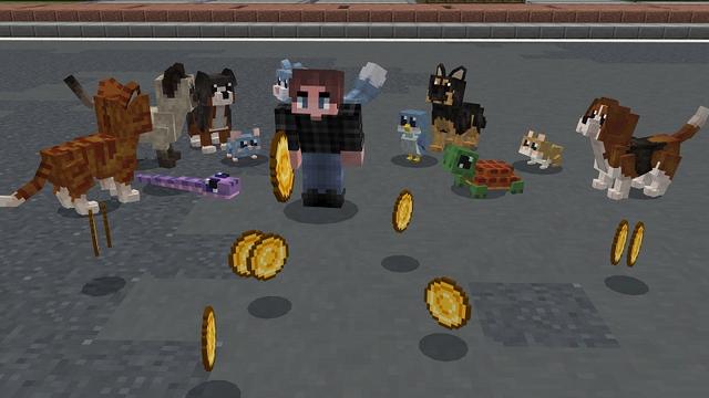 Screenshot of the Minecraft Bedrock Marketplace product Baby Pets created by Nitric Concepts.