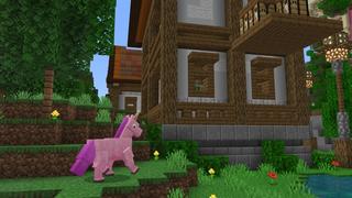 Screenshot of the Minecraft Bedrock Marketplace product Baby Unicorns created by Nitric Concepts.