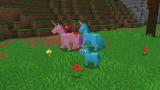 Screenshot of the Minecraft Bedrock Marketplace product Baby Unicorns created by Nitric Concepts.