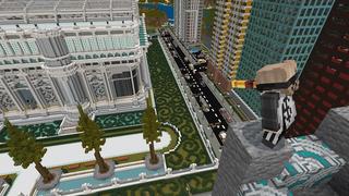 Screenshot of the Minecraft Bedrock Marketplace product Bank Robber Roleplay created by Nitric Concepts.