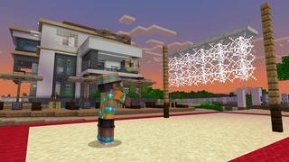 Screenshot of the Minecraft Bedrock Marketplace product Beach Life created by Nitric Concepts.