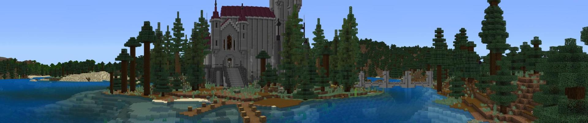 Panorama of the Minecraft Bedrock Marketplace product Become A Werewolf created by Nitric Concepts.