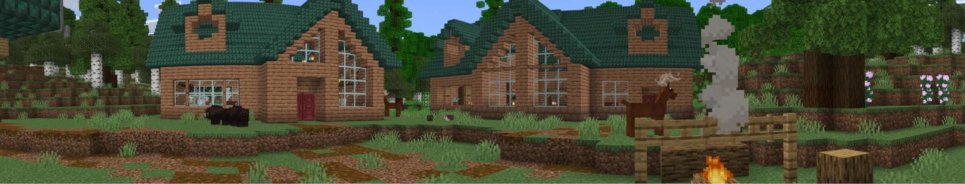 Panorama of the Minecraft Bedrock Marketplace product BECOME BIGFOOT created by Nitric Concepts.