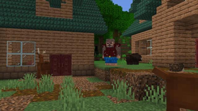 Screenshot of the Minecraft Bedrock Marketplace product BECOME BIGFOOT created by Nitric Concepts.