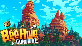 Thumbnail of the Minecraft Bedrock Marketplace product Beehive Survival created by Nitric Concepts.